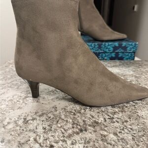 Impo Beige Ankle Boots
